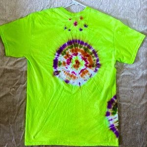 HANDMADE NEO GREEN TIE DYE